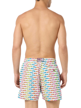 Herren-Badeshorts aus leichtem Stoff Lighting Micro Fantasy mit Auto-Aufdruck
