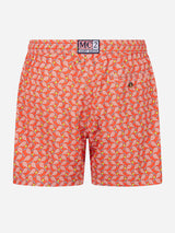 Badeshorts für Herren aus leichtem Stoff Lighting Micro Fantasy mit Tennis-Print