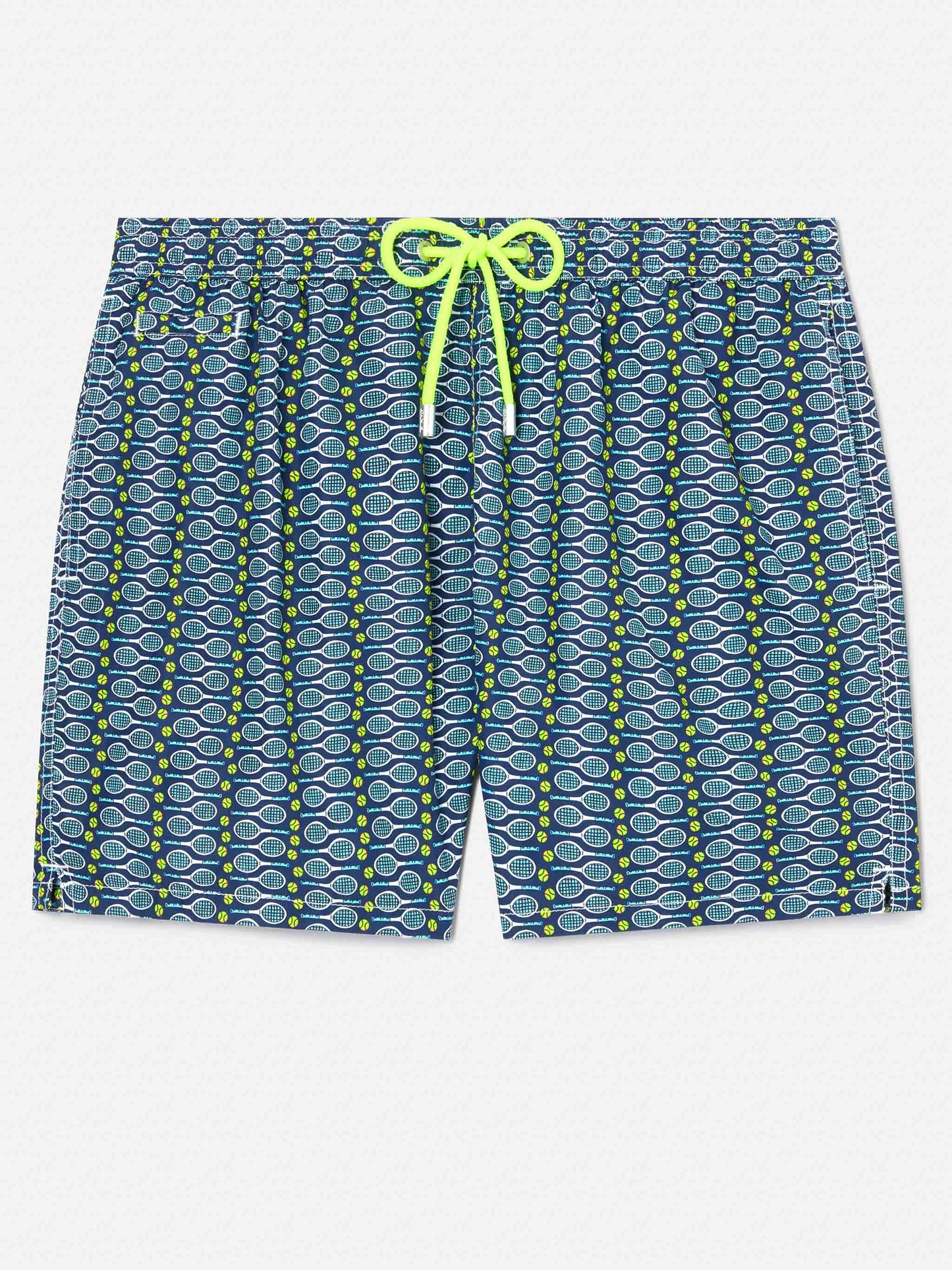Lighting Micro Fantasy swim shorts with tennis print