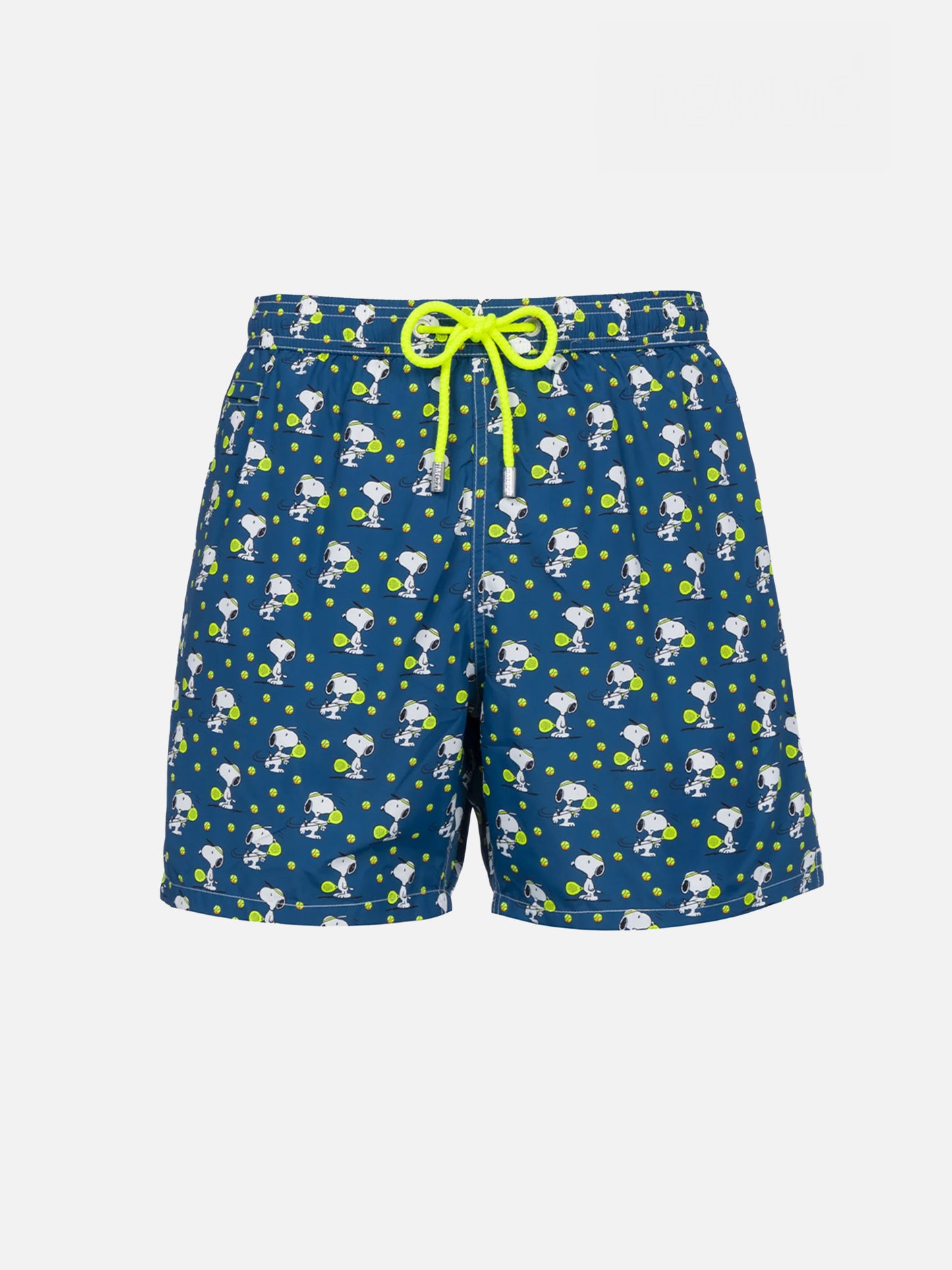 Herren-Badeshorts aus leichtem Stoff Lighting Micro Fantasy mit Snoopy-Padel-Aufdruck | SNOOPY PEANUTS™ SONDEREDITION