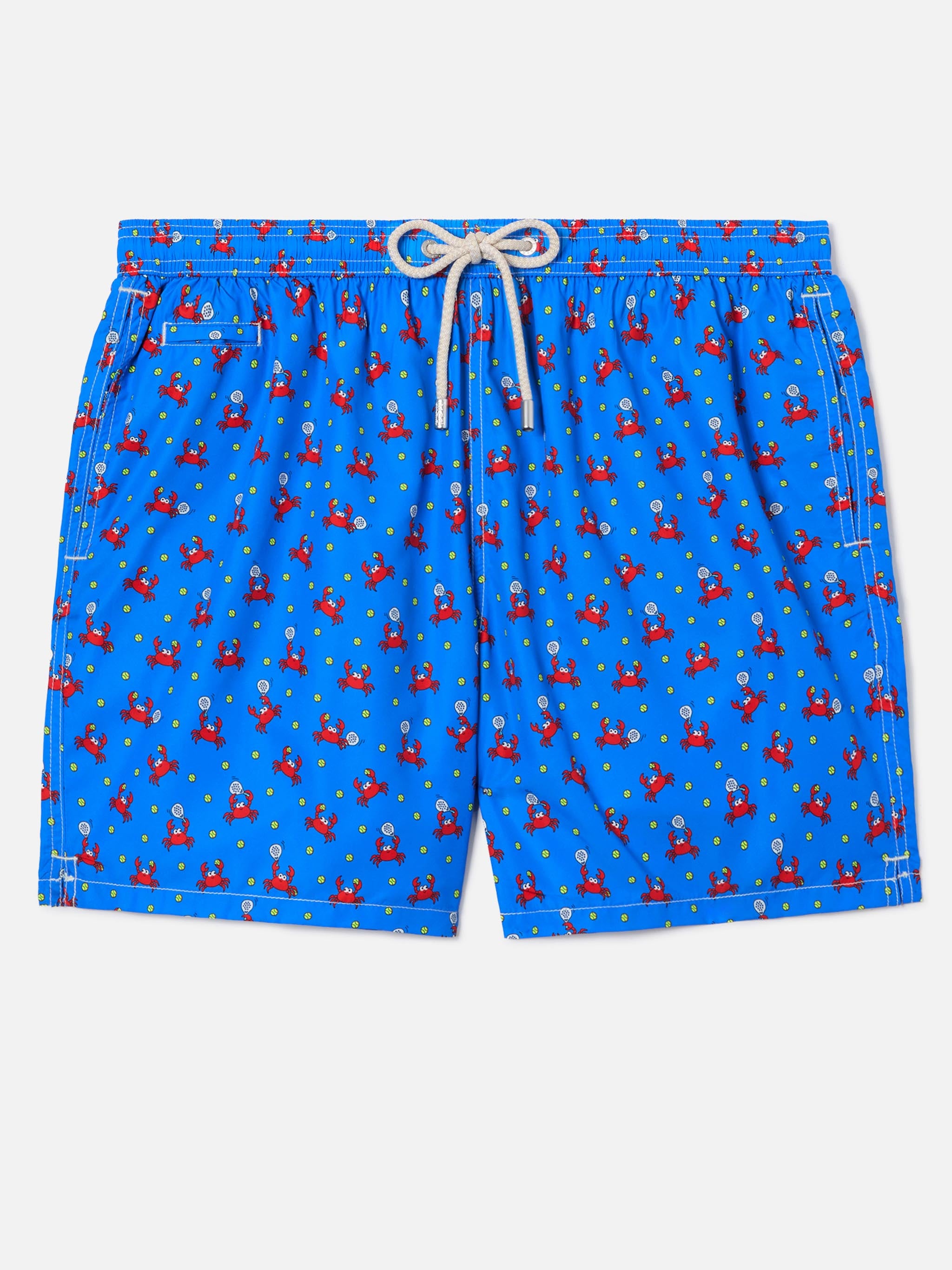 Bluette Lighting Micro swim shorts with crab padel print – MC2