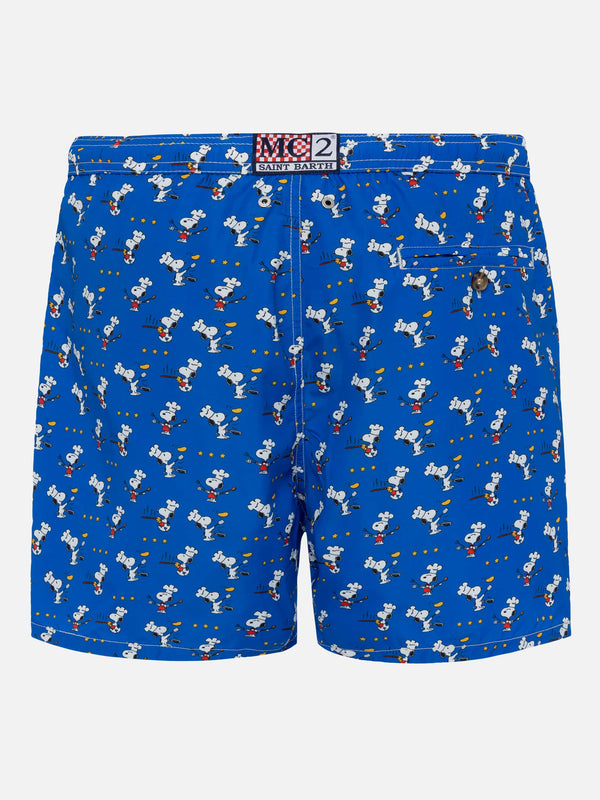 Lightweight fabric swim shorts Lighting with Snoopy chef print | SNOOPY PEANUTS® SPECIAL EDITION