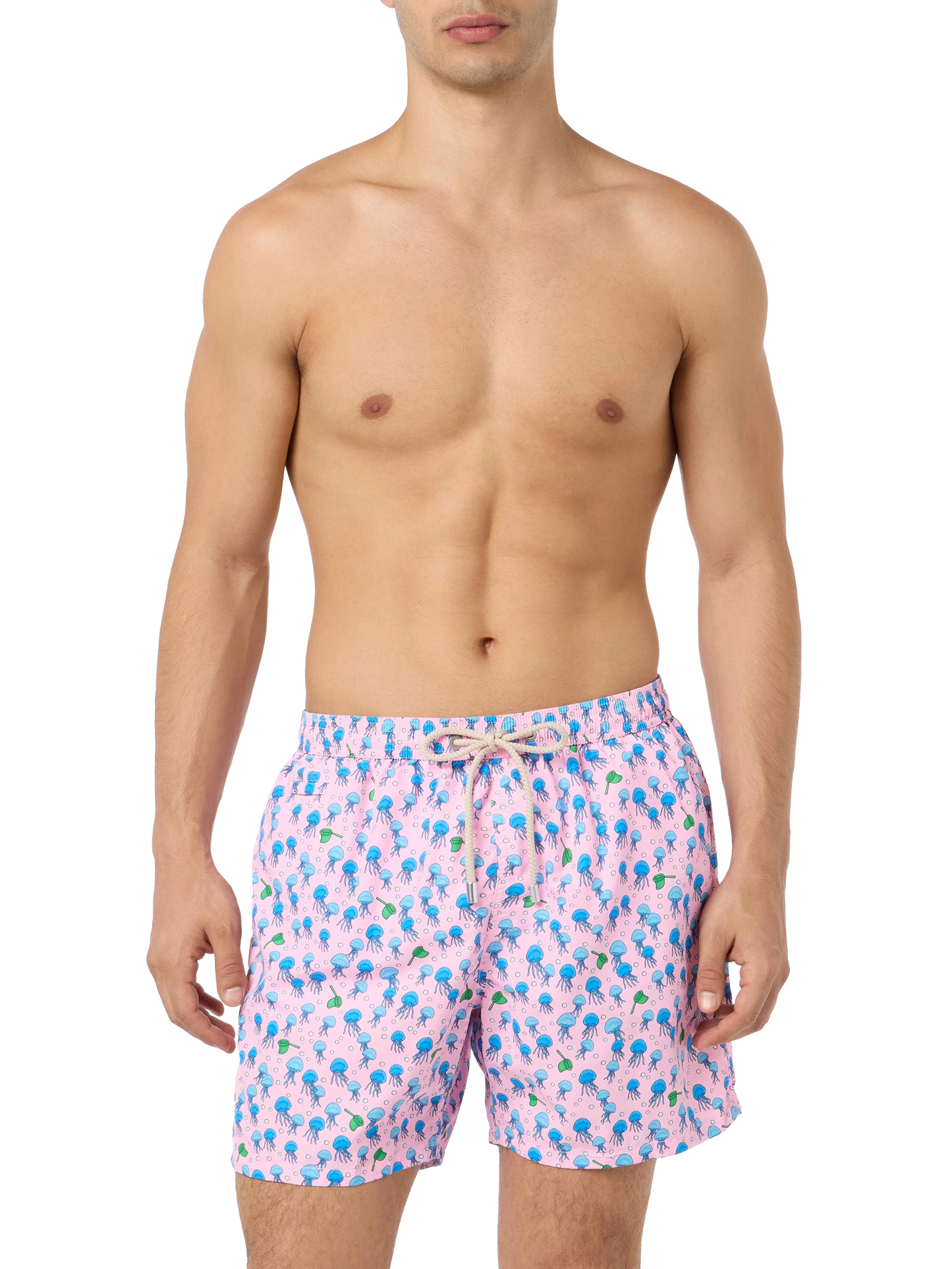 Herren-Badeshorts aus leichtem Stoff Lighting Micro Fantasy mit Quallen-Print