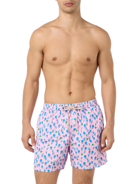 Herren-Badeshorts aus leichtem Stoff Lighting Micro Fantasy mit Quallen-Print