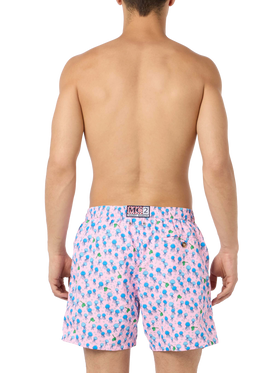 Herren-Badeshorts aus leichtem Stoff Lighting Micro Fantasy mit Quallen-Print