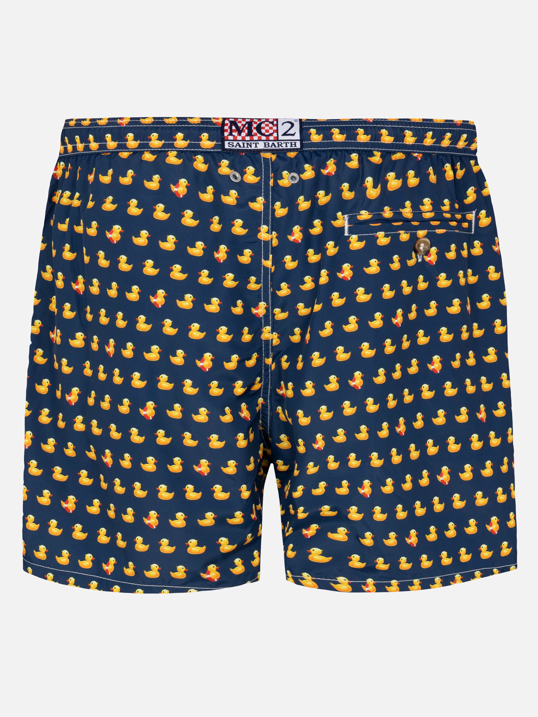 Ducks Print Light Swim Shorts | Quick Drying, Elastic