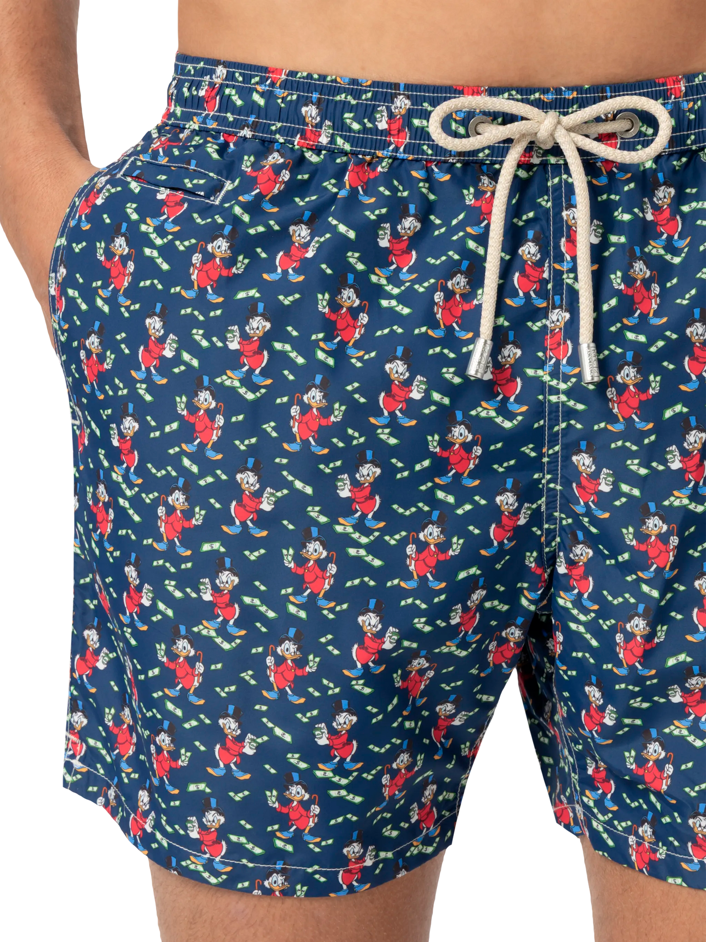 Lightweight fabric swim shorts Lighting with Scrooge print | DISNEY® SPECIAL EDITION