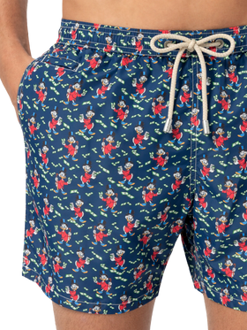 Lightweight fabric swim shorts Lighting with Scrooge print | DISNEY® SPECIAL EDITION