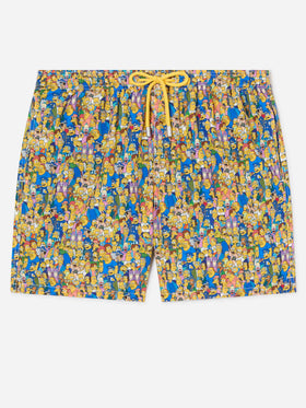 Costume mare Lighting Micro con stampa Simpsons all-over | Special Edition
