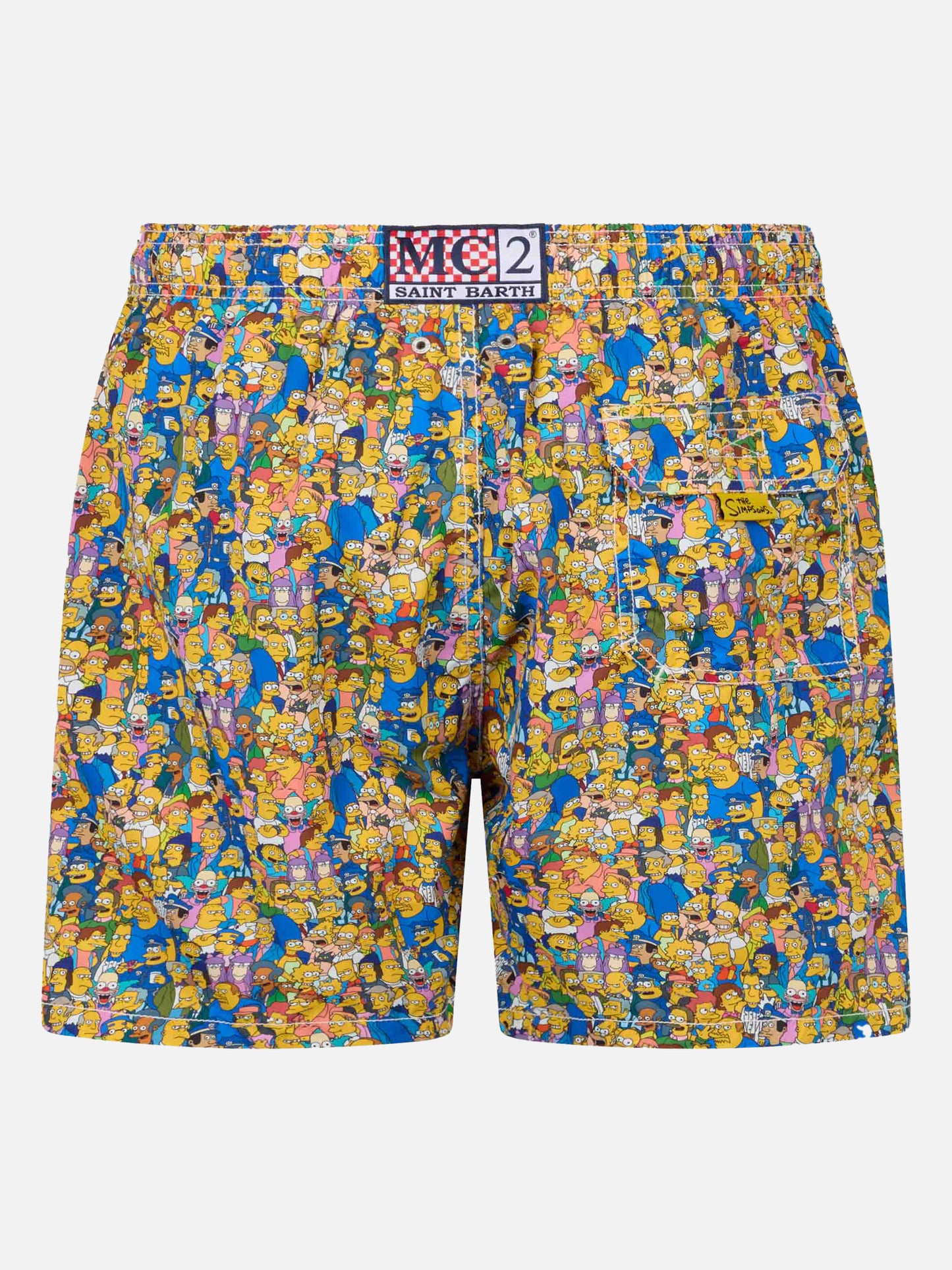 Herren-Badeshorts aus leichtem Stoff Lighting Micro Fantasy mit Aufdruck der Simpsons-Familie | DIE SIMPSONS-SONDERAUSGABE