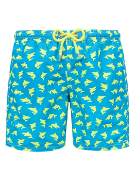 Costume da bagno uomo in tessuto leggero con squalo