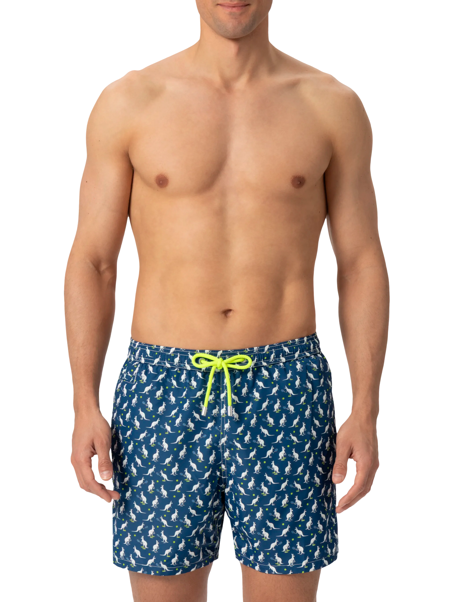 Lightweight fabric swim shorts Lighting with Australian print | AUSTRALIAN BRAND SPECIAL EDITION
