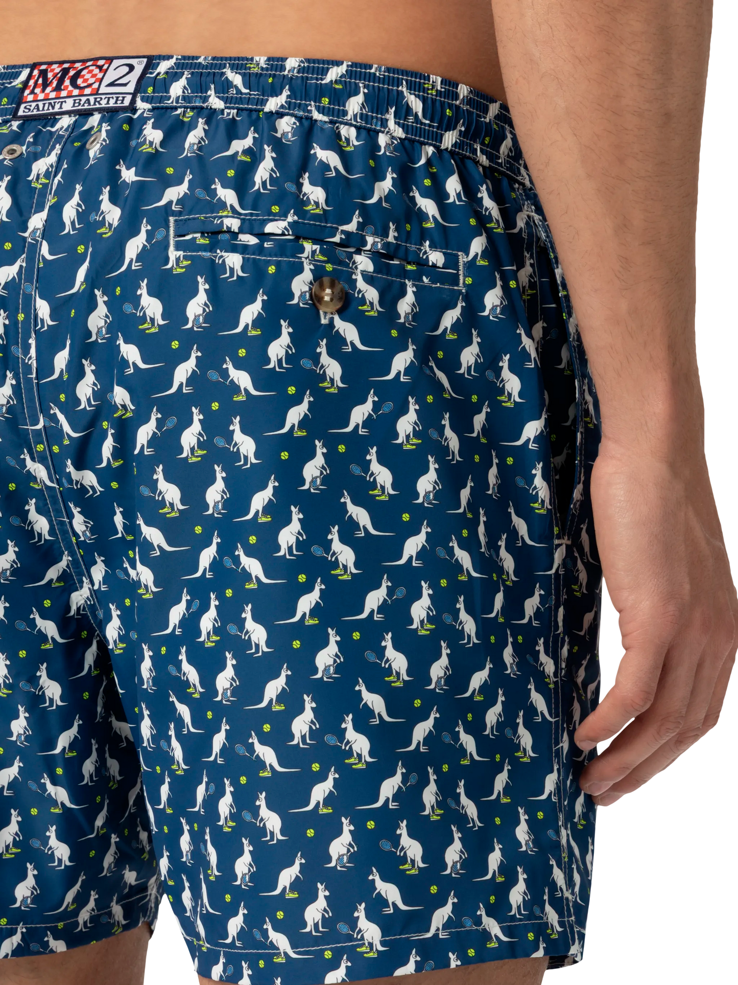 Lightweight fabric swim shorts Lighting with Australian print | AUSTRALIAN BRAND SPECIAL EDITION