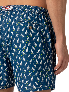 Lightweight fabric swim shorts Lighting with Australian print | AUSTRALIAN BRAND SPECIAL EDITION