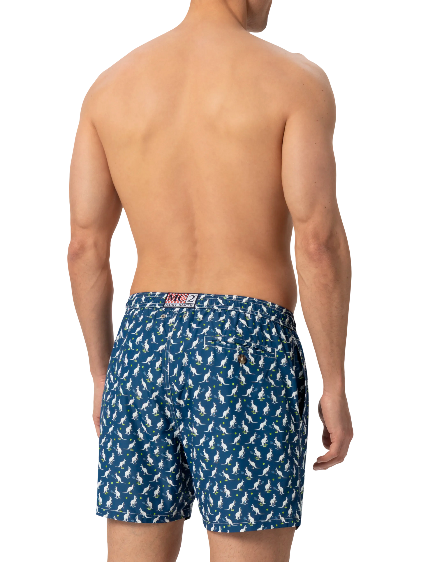 Lightweight fabric swim shorts Lighting with Australian print | AUSTRALIAN BRAND SPECIAL EDITION