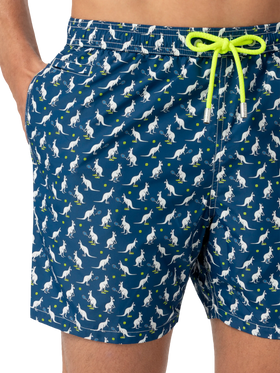Lightweight fabric swim shorts Lighting with Australian print | AUSTRALIAN BRAND SPECIAL EDITION