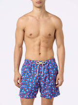 Herren-Badeshorts aus leichtem Stoff Lighting Micro Fantasy mit Krabben-Print