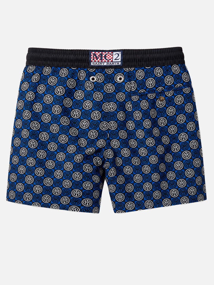 Badeshorts aus leichtem Stoff „Lighting“ mit Inter-Aufdruck | INTER FC SPECIAL EDITION