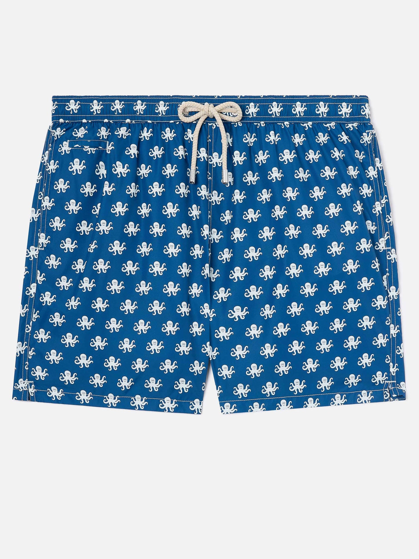 Blue Lighting Micro swim shorts with octopus print