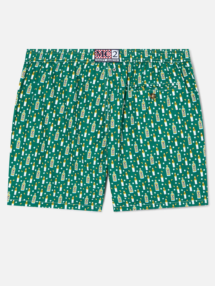 Green Lighting Micro swim shorts with Schweppes print | Special Edition