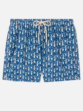 Lighting Micro Fantasy Sambuca Molinari print swim shorts | Special Edition