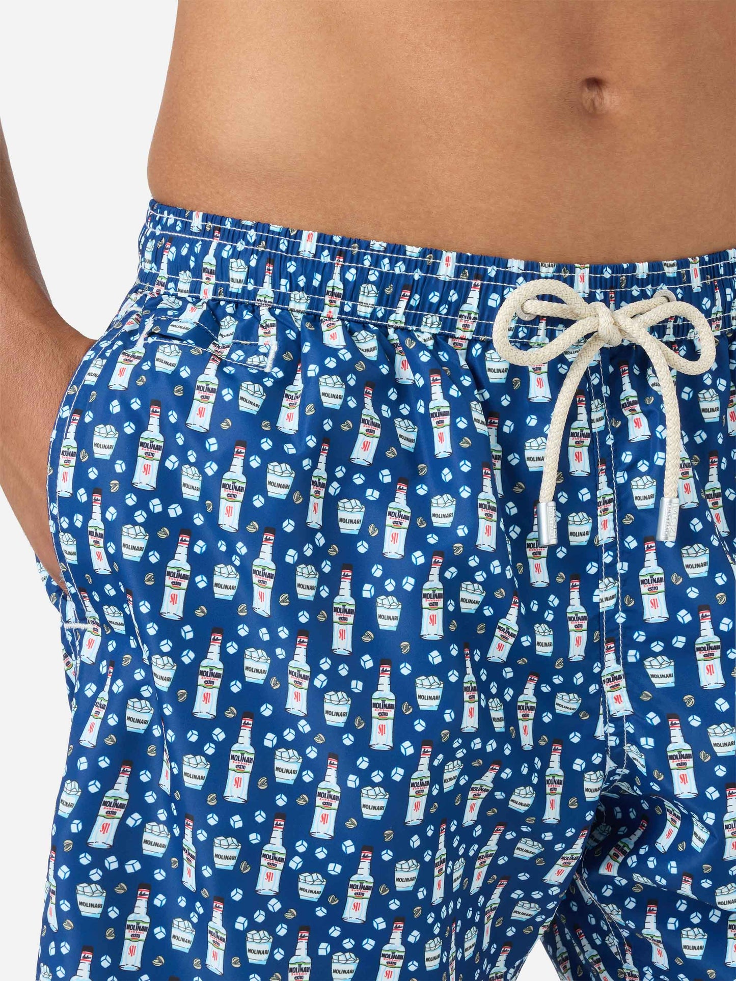 Lighting Micro Fantasy Sambuca Molinari print swim shorts | Special Edition