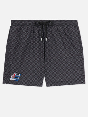 Bañador tipo shorts Black Lighting Micro con estampado Pisa SC Croce | PS SC SPECIAL EDITION 