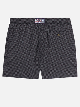 Bañador tipo shorts Black Lighting Micro con estampado Pisa SC Croce | PS SC SPECIAL EDITION 