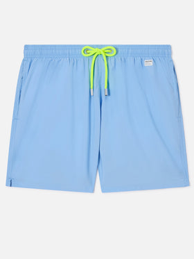 Ultraleichte himmelblaue Pantone-Badeshorts | Special Edition 