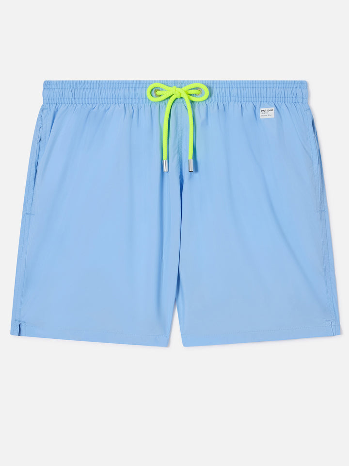 Ultralight Pantone sky blue swim shorts | Special Edition