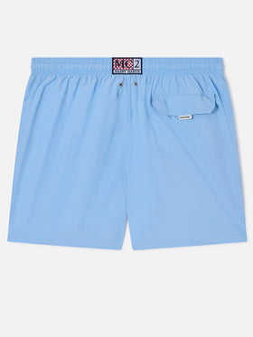 Ultraleichte himmelblaue Pantone-Badeshorts | Special Edition 