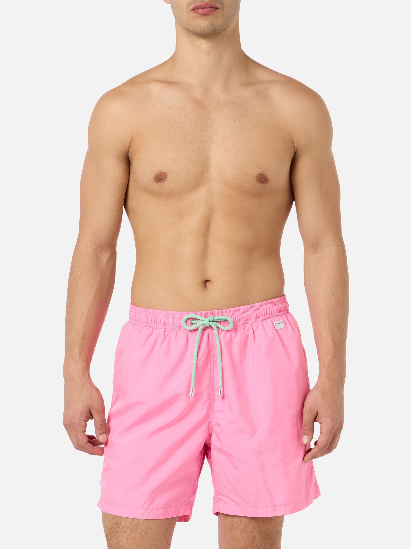 Costume da bagno da uomo in tessuto leggero rosa Lighting Pantone | EDIZIONE SPECIALE PANTONE