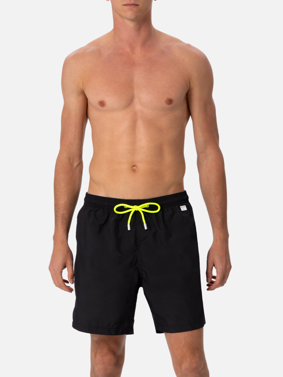 Lightweight fabric black swim shorts Lighting Pantone | PANTONE® SPECIAL EDITION - MC2 Saint Barth