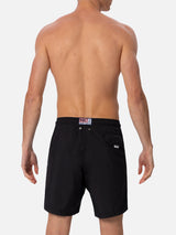 Man lightweight fabric black swim-shorts Lighting Pantone | PANTONE SPECIAL EDITION