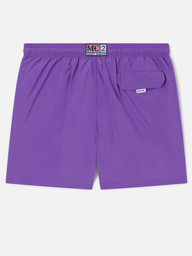 Short de bain violet en tissu léger Lighting Pantone | PANTONE® SPECIAL EDITION 