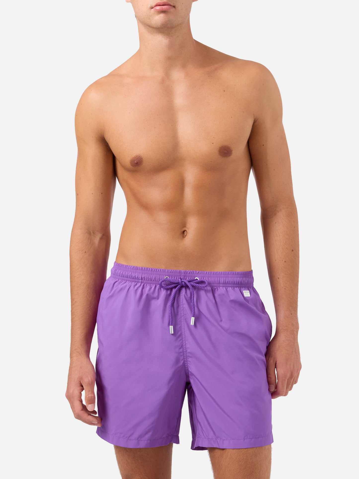 Lightweight fabric purple swim shorts Lighting Pantone | PANTONE® SPECIAL EDITION