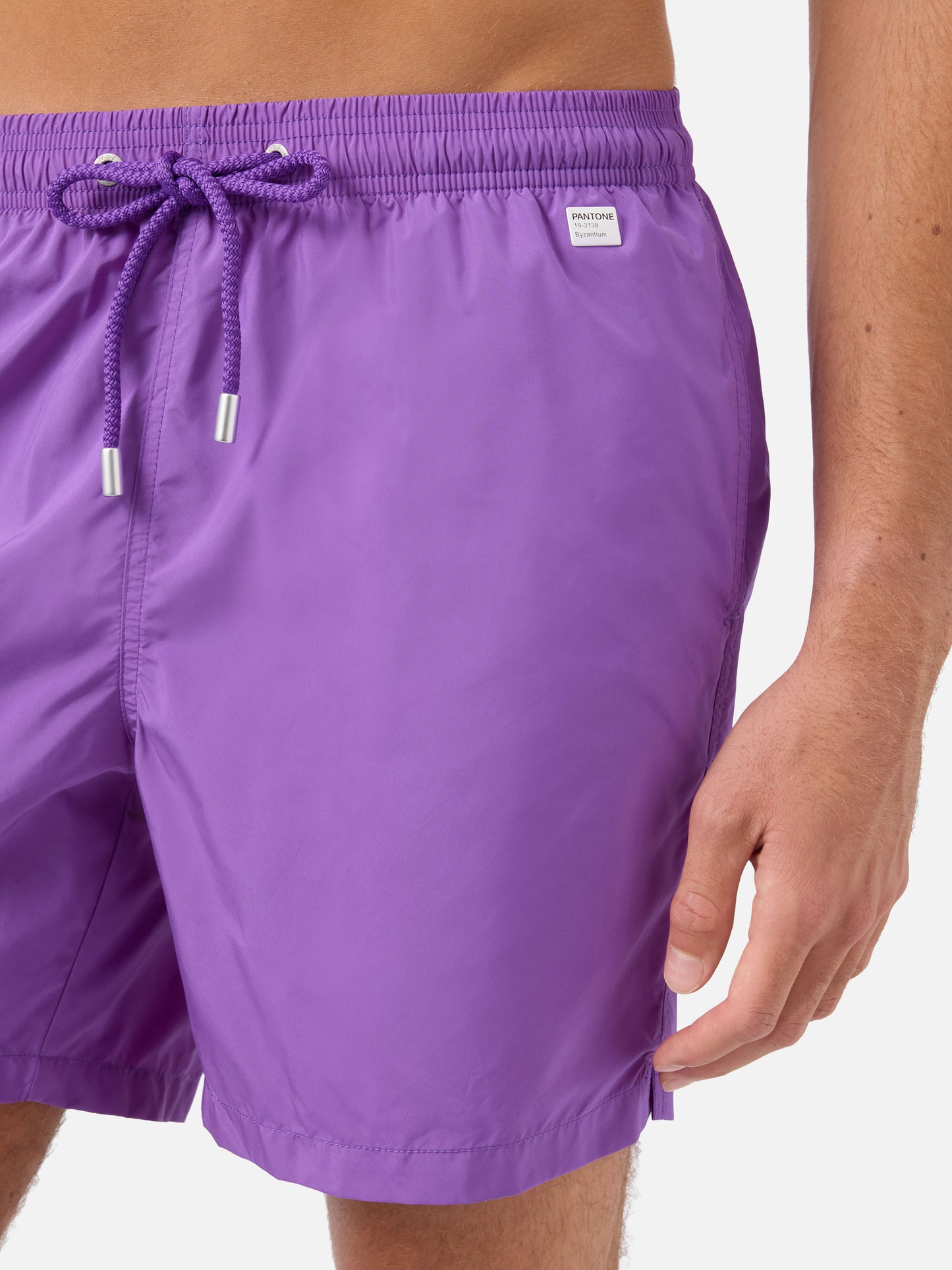Lightweight fabric purple swim shorts Lighting Pantone | PANTONE® SPECIAL EDITION