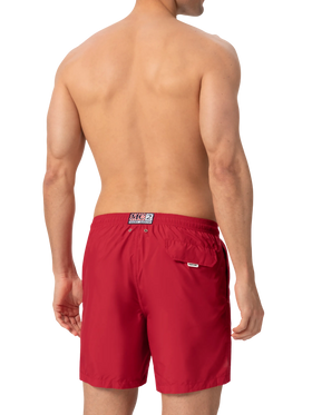 Lightweight fabric red swim shorts Lighting Pantone | PANTONE® SPECIAL EDITION