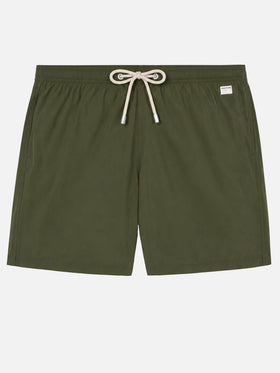 Costume mare Lighting Pantone in tessuto leggero verde militare | PANTONE® SPECIAL EDITION