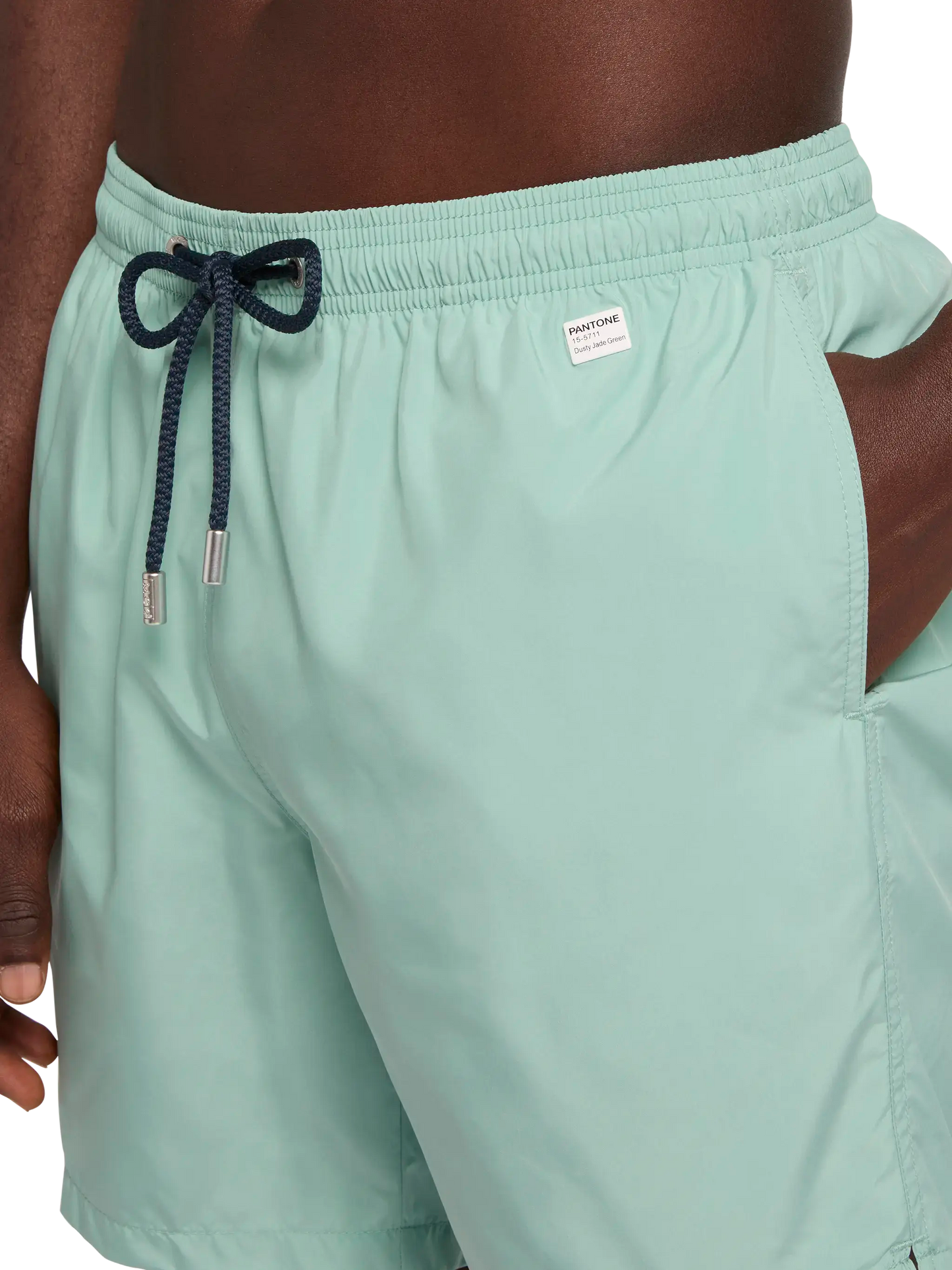 Lightweight fabric sage green swim shorts Lighting Pantone | PANTONE® SPECIAL EDITION
