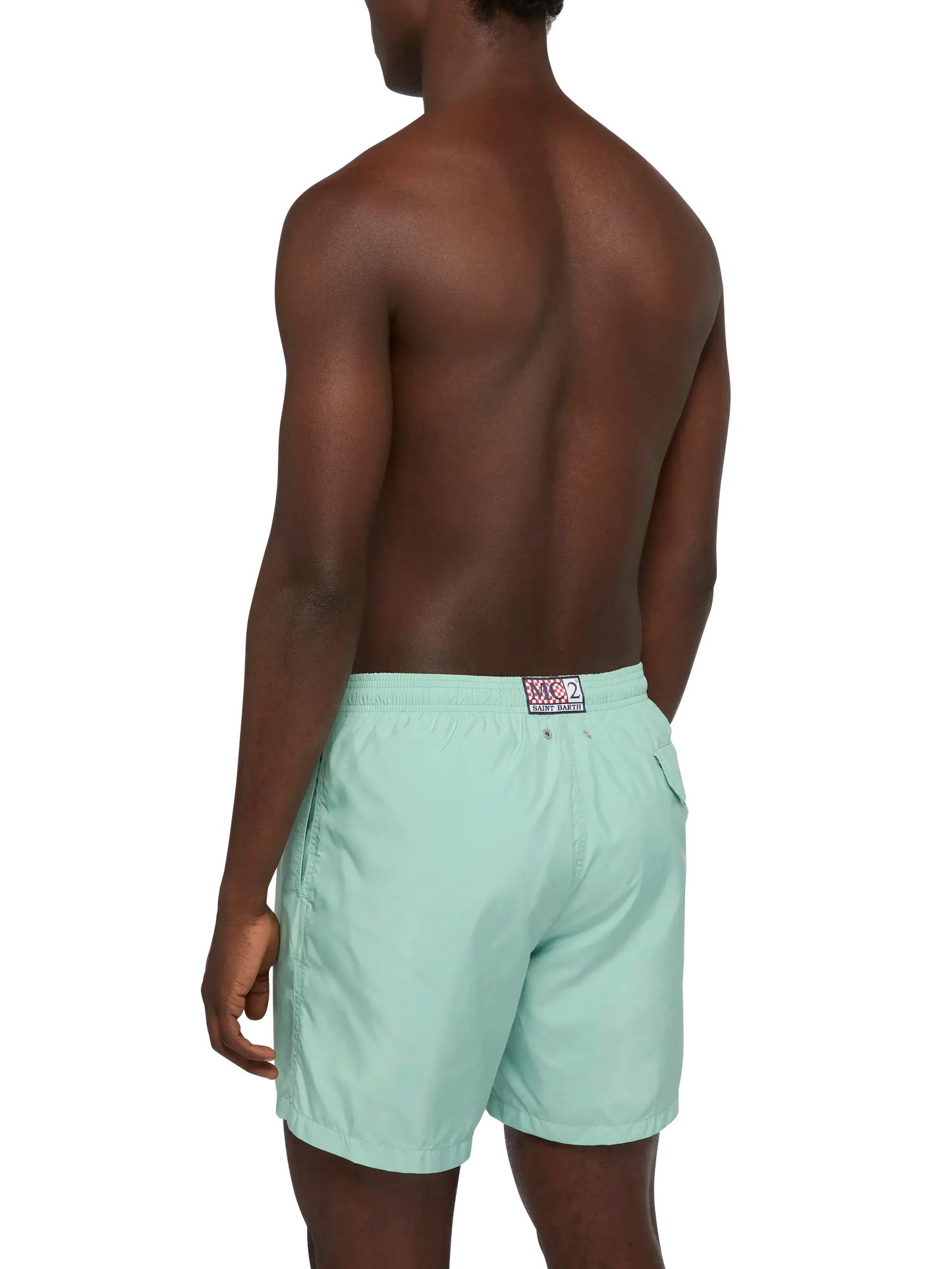 Lightweight fabric sage green swim shorts Lighting Pantone | PANTONE® SPECIAL EDITION