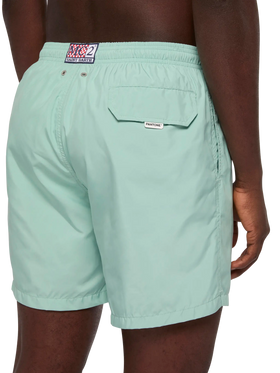 Lightweight fabric sage green swim shorts Lighting Pantone | PANTONE® SPECIAL EDITION