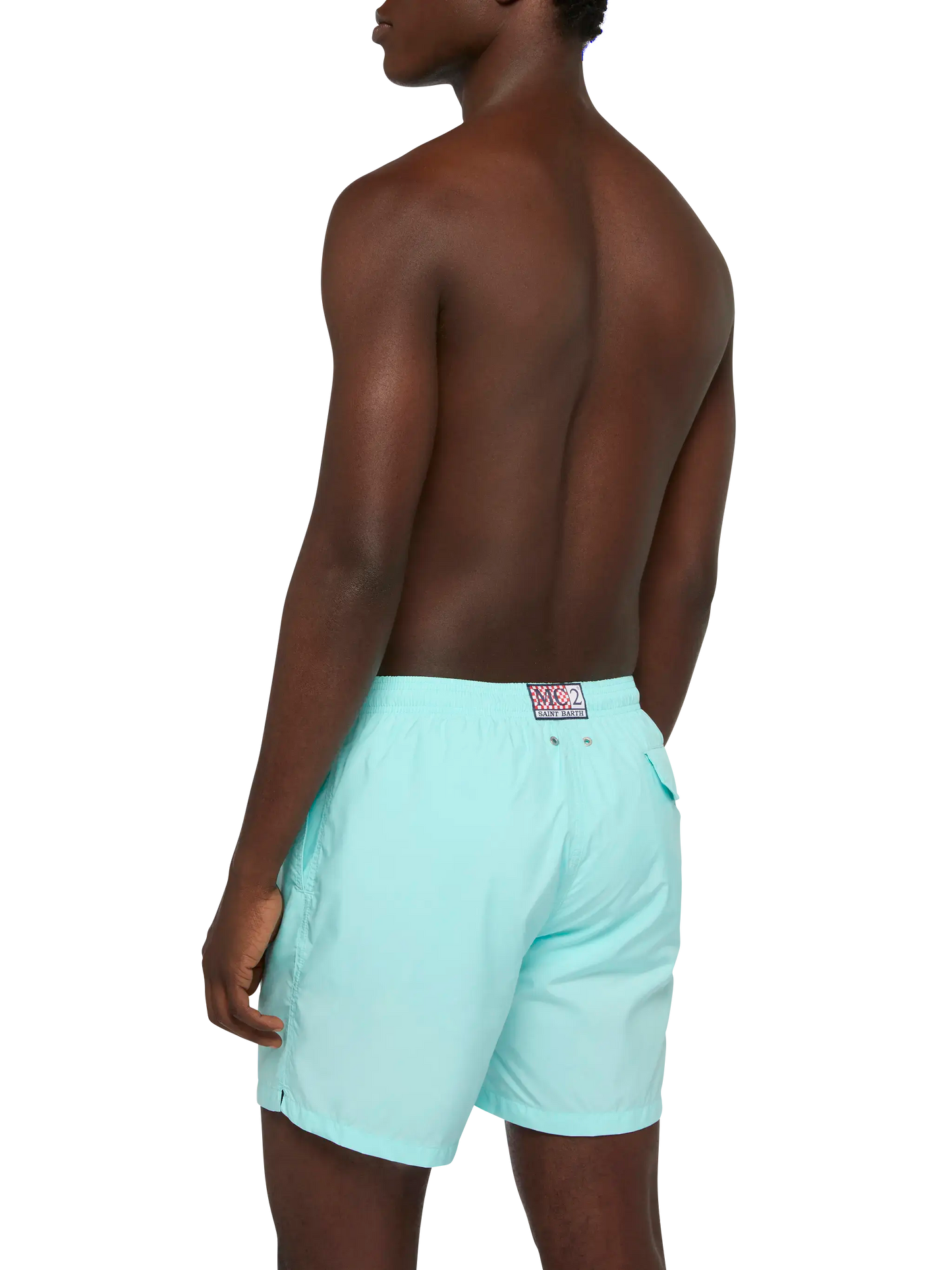 Lightweight fabric water green swim shorts Lighting Pantone | PANTONE® SPECIAL EDITION