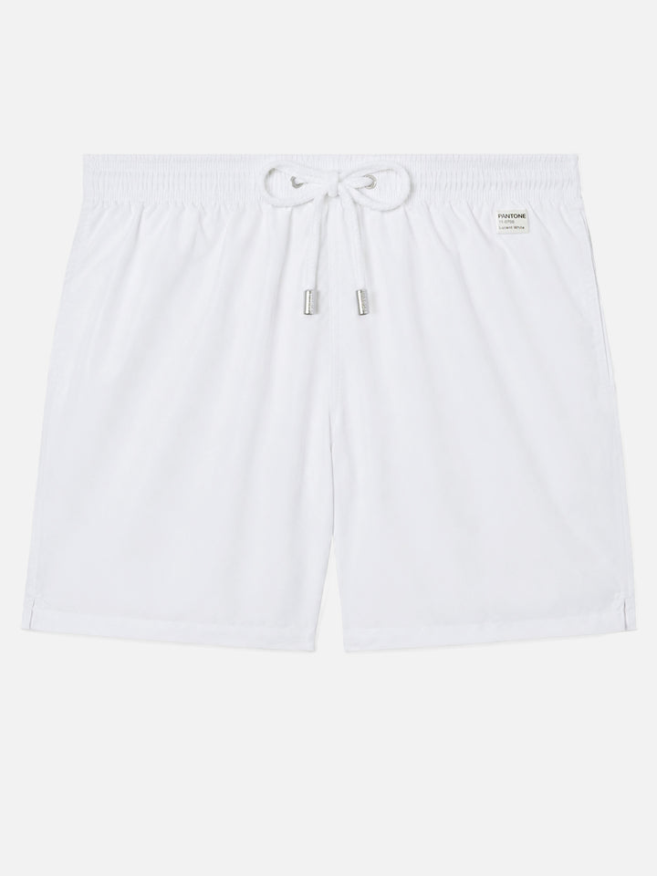 Lighting Pantone swim shorts in white | Special Edition