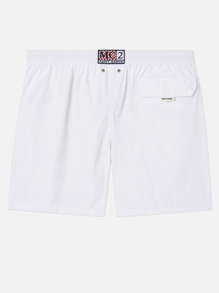Lighting Pantone swim shorts in white | Special Edition