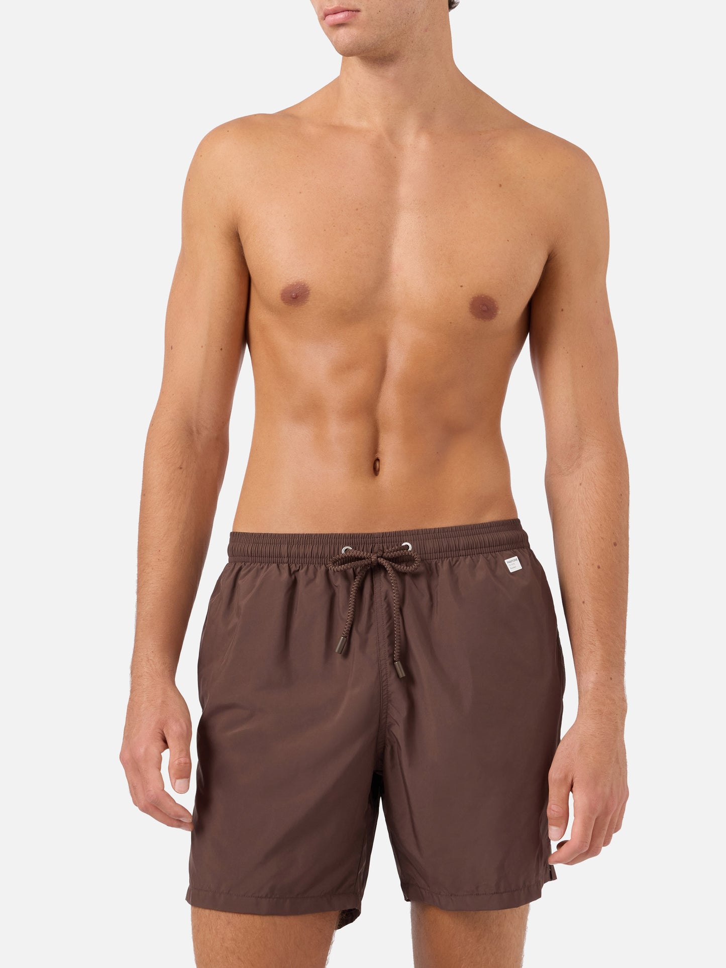 Short de bain Lighting Pantone marron foncé | PANTONE SPECIAL EDITION 