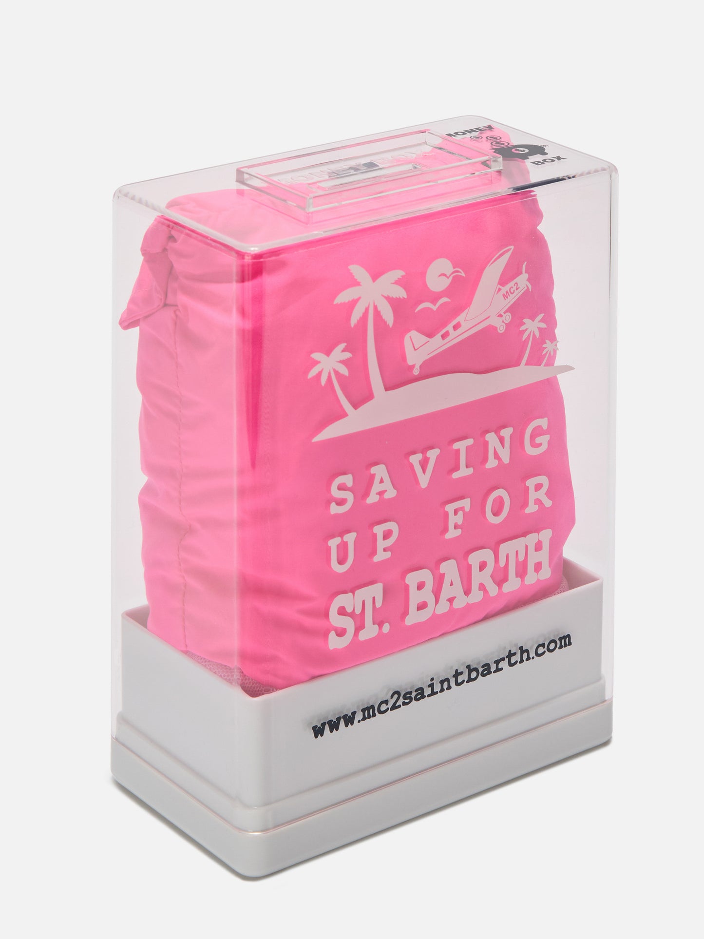 Lighting Pantone swim shorts in solid fluo pink | Special Edition