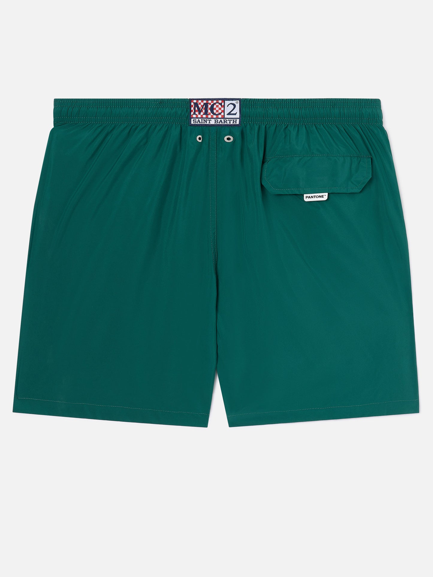 Short de bain Lighting Pantone en vert British | PANTONE SPECIAL EDITION 
