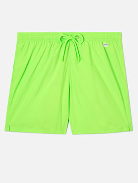 Lighting Pantone swim shorts in solid fluo green | Special Edition