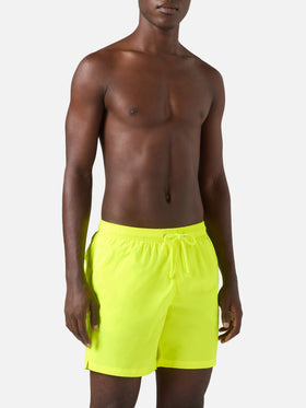 Costume mare Lighting Pantone giallo fluo tinta unita | Special Edition